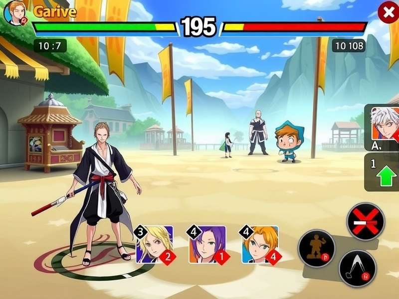 Bleach Champion League Game Screenshot